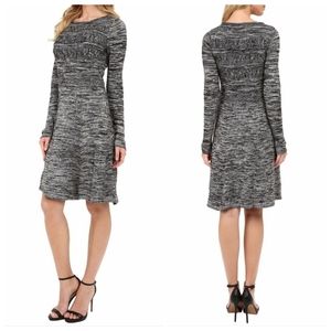 Calvin Klein Marled Fit Flare Sweater 